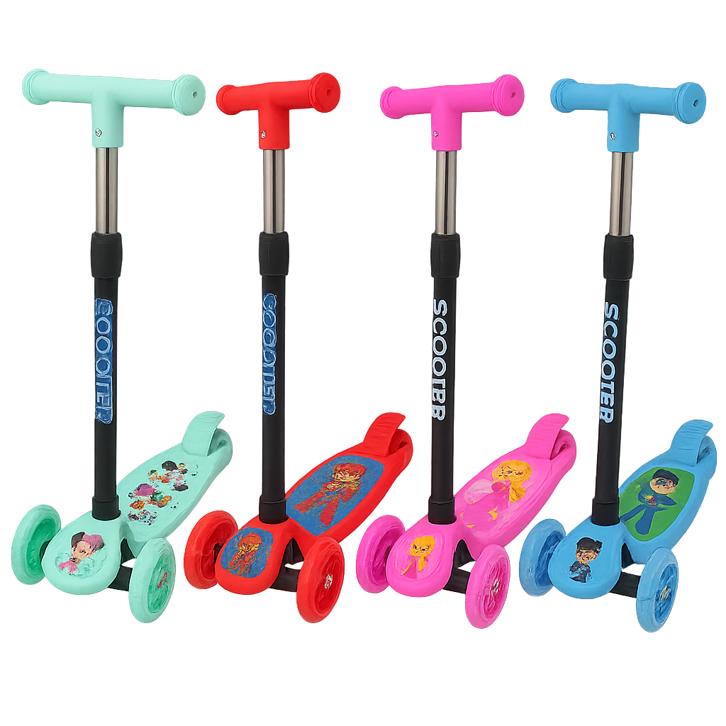✨  أطفال بإضاءة ساحرة   🛴  Trottinettes